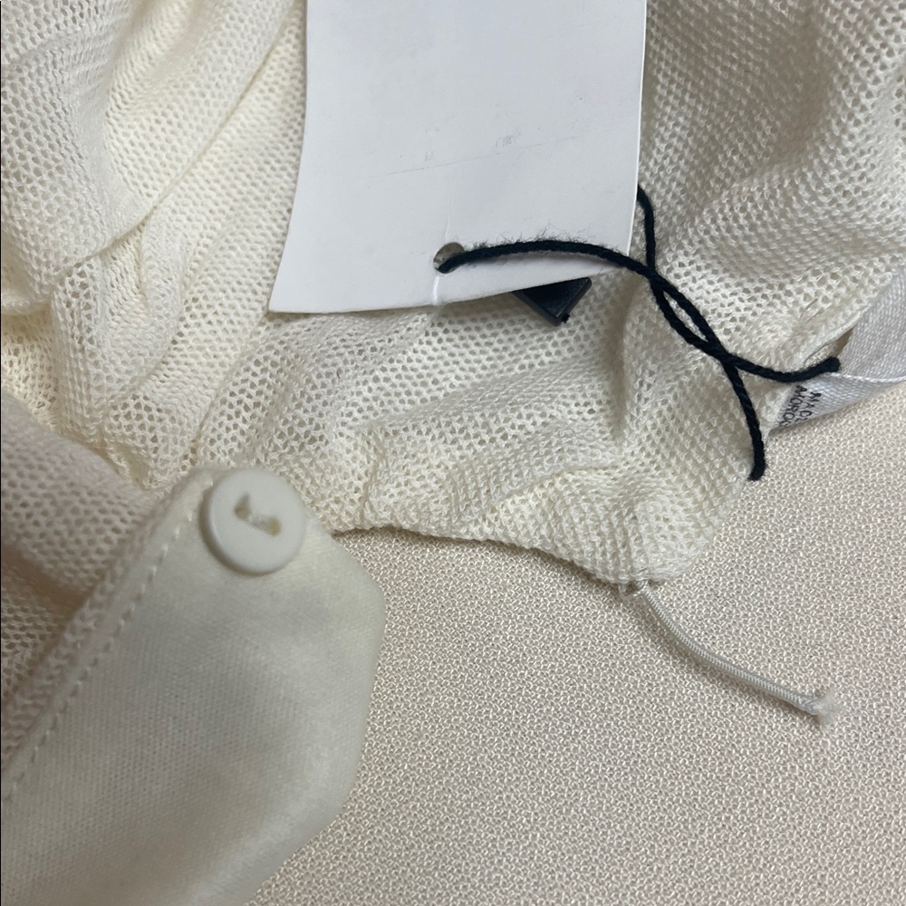 Mango Ivory Ruched Blouse - Picture 12 of 13